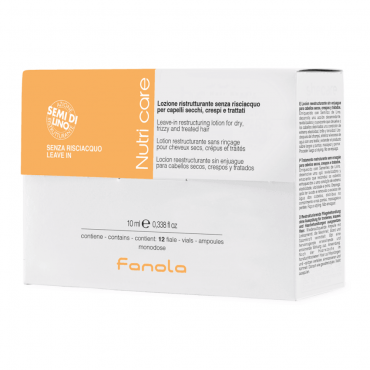 FANOLA NUTRI-CARE LOZIONE RISTRUTTURANTE SENZA RISCIACQUO 12 X 10 ML
